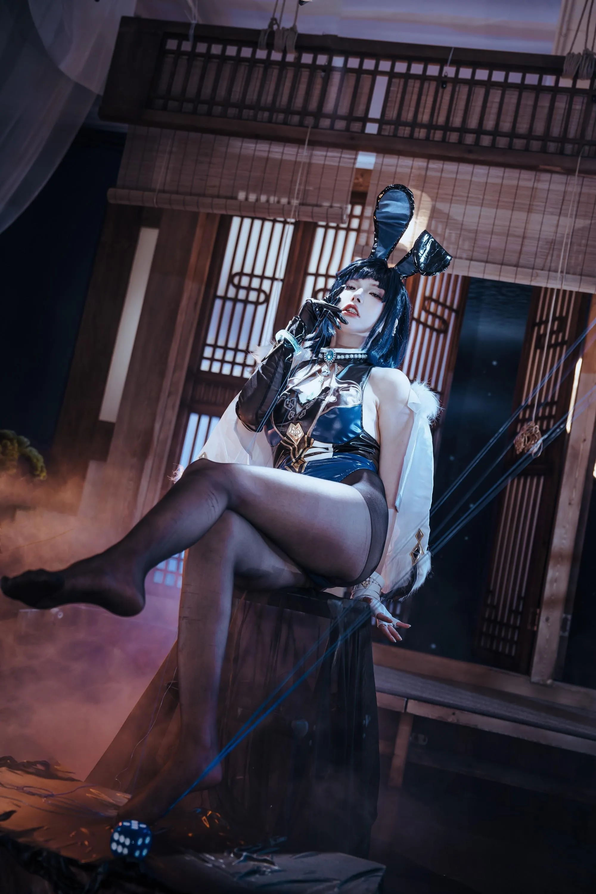 秋和柯基 – NO.105 夜兰 兔女郎 [92P]插图8